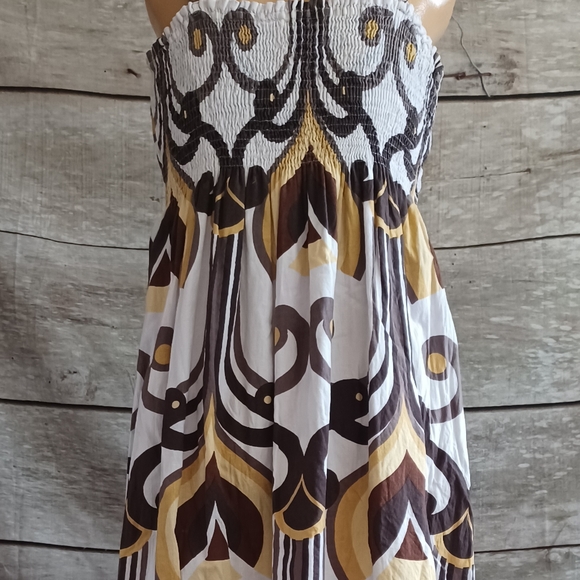 Cotton maxi sundress - Picture 5 of 8